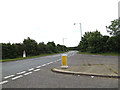 TL8747 : A134 Bury Road, Long Melford by Geographer