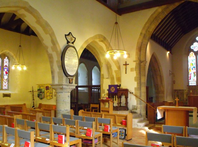 Interior, St. John the Baptist, Findon