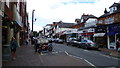 Part of the High Street in Camberley