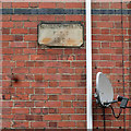 Mapperley: Horology Terrace - date stone and dish