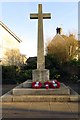 SP4114 : The war memorial in Long Hanborough by Steve Daniels