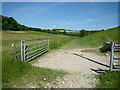 Bridleway north from New Littlewood Farm