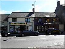 H8745 : Sean Graham / Sean Devlin's Bar, Armagh by Kenneth  Allen