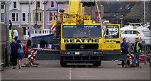 J5082 : Crane, Bangor harbour by Rossographer