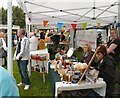 SJ9593 : Stalls at Gee Cross Fete 2014 by Gerald England