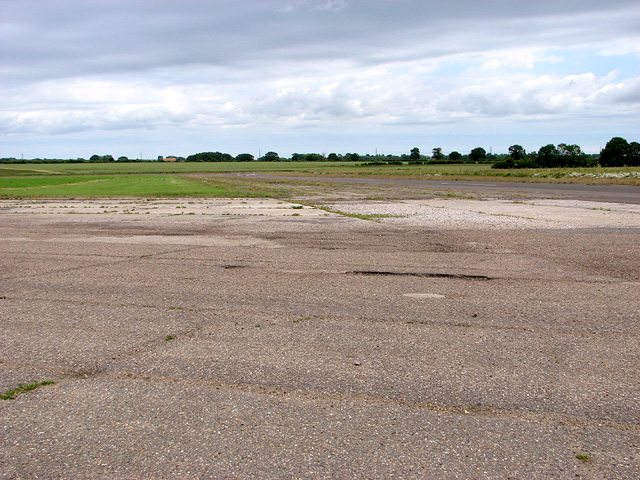 Two runways crossing © Evelyn Simak cc-by-sa/2.0 :: Geograph Britain ...