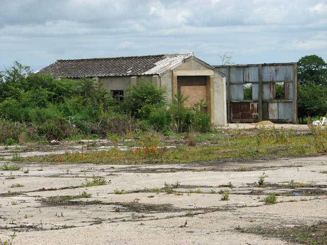 The former Sick quarters site of RAF... © Evelyn Simak cc-by-sa/2.0 ...