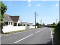 Bungalows alongside the A2 at Killowen