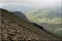 SH6055 : Snowdon Mountain Railway by Peter Trimming