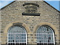 Datestone on Crosland Hill Methodist Chapel, 1907