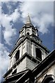 TQ2981 : Tower and spire, St Giles-in-the-Fields Church by Jim Osley