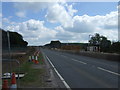 Roadworks on the A453 near Ratcliffe on Soar power station