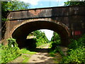 Bridge carrying White Lane over disused railway