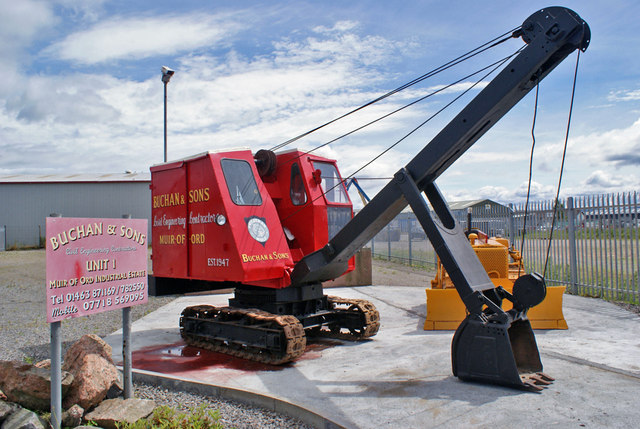 Priestman Wolf face shovel \u00a9 Richard Dorrell :: Geograph Britain and ...