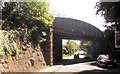 Railway bridge over A390