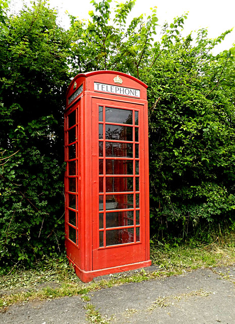 Telephone Box on School Road