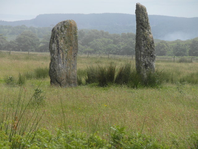 Standing stones at Carse