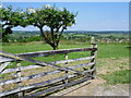 View from the gate at Highdown