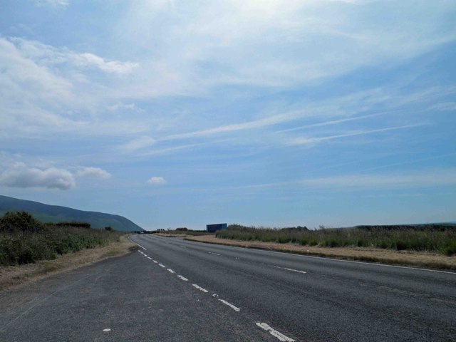 A595 heading South near Bootle (Cumbria)