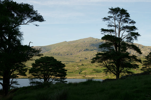 View From the Lôn Gwyrfai Path © Peter Trimming :: Geograph Britain and ...