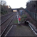 No passenger access beyond this point, Fairwater railway station, Cardiff
