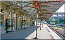 SX9063 : Torquay Station, view towards Paignton by Ben Brooksbank