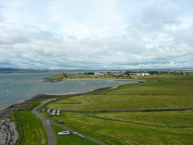 View from Lindisfarne Castle