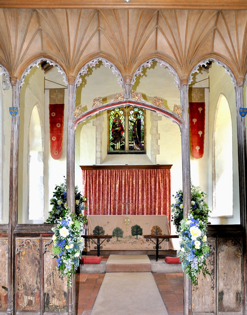 The Rood Screen - St. Margaret's Church - Burnham Norton, Norfolk