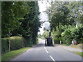 Traction engine on Main Road, Goostrey