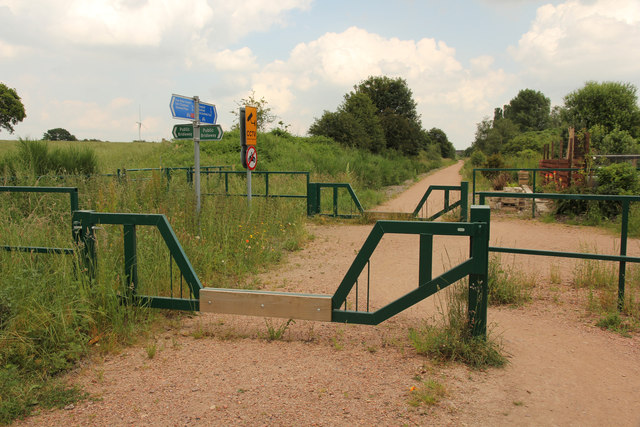 Bilsthorpe cycle track