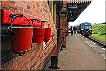SK5416 : Great Central Railway Station, Quorn & Woodhouse by Dave Hitchborne