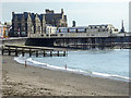 SN5881 : Beachand Pier Pavilion Seafront, Aberystwyth, Ceredigion by Christine Matthews