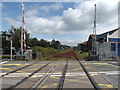 SH5639 : Porthmadog mainline station (eastwards) by Richard Hoare