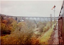 ST1594 : Maesycwmmer viaduct by Flying Stag