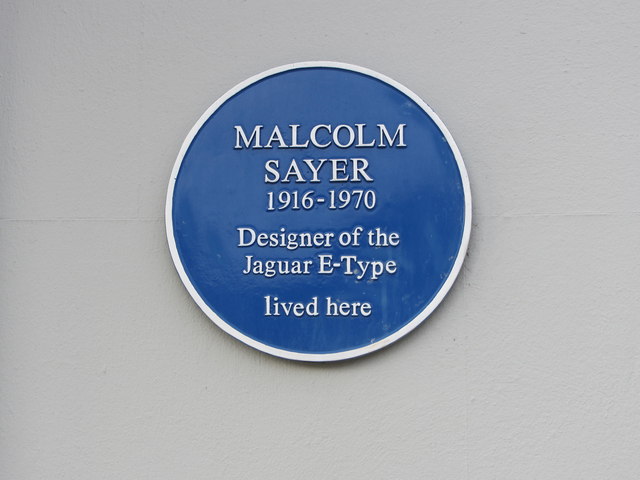 Blue Plaque - Malcolm Sayer