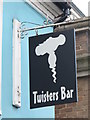 Sign for Twisters Bar, North Hill, CO1
