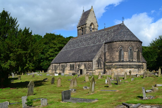 St. Cuthbert's Church and churchyard