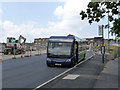 SK5533 : Temporary bus terminus by Alan Murray-Rust