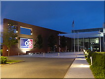 SU3715 : The entrance to the Ordnance Survey head office by Rod Allday
