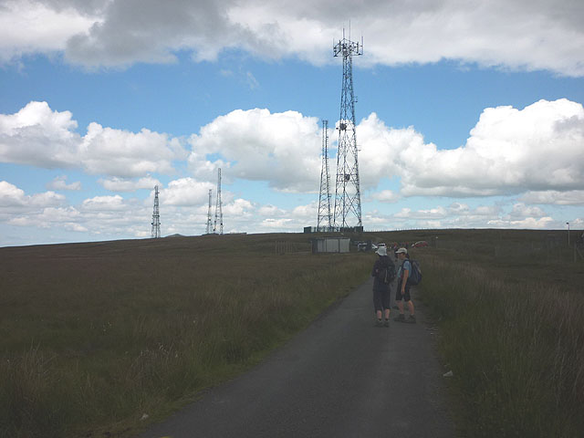Access road on Winter Hill