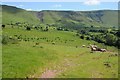 Cwm-bach and the Black Mountains