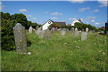 SW6721 : Churchyard of St Corentin, Cury by Bill Boaden
