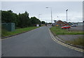 Works entrance off Belton Road