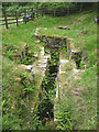 SD6216 : Water wheel pit, Lead Mines Clough by Karl and Ali