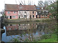 Cottages by the River Colne at North Bridge