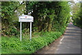 Entering Westenhanger, Stone Street