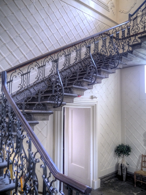 Towneley Hall, Cantilever Staircase