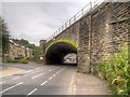 SD9026 : Railway Bridge Over Burnley Road near Cornholme by David Dixon