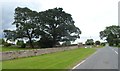 NZ0616 : Approaching the entrance to Jersey Farm Hotel by Anthony Parkes