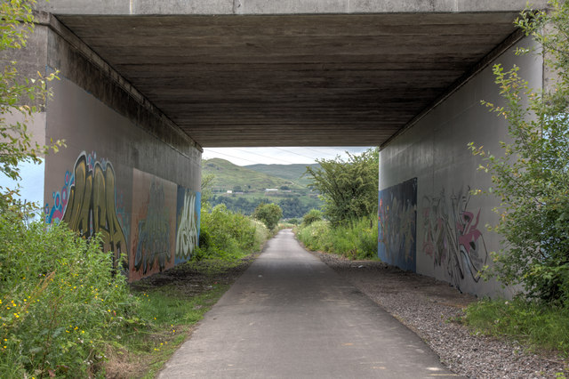 Bridge Over the cycle route